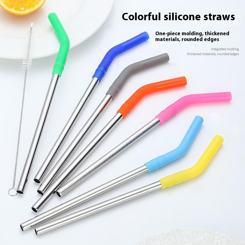1 conjunto de palha longa de a - Kitchen Gadgets Design avaliação e preço